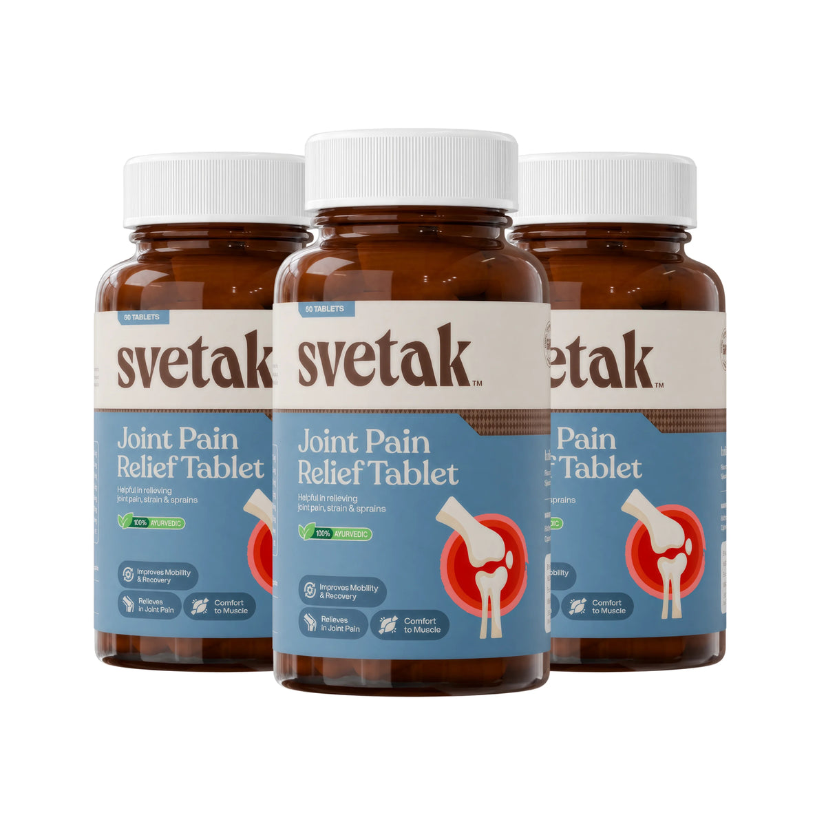 Joint Pain Relief Tablets - Pack of 3